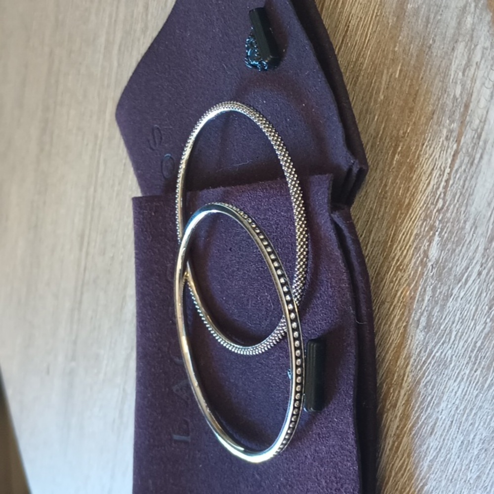 NWOT Lagos Caviar Bangles Sz Sm